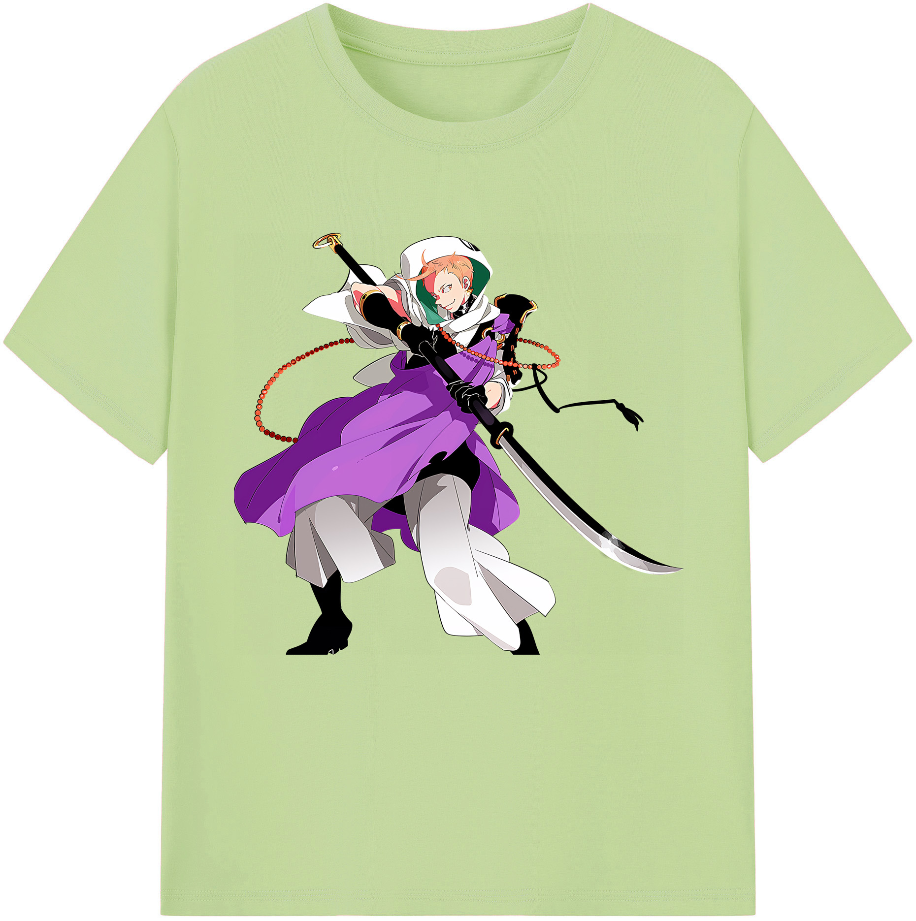 （画像用） 刀剣乱舞 Touken Ranbu 綿100％半袖Tシャツ（フロントプリント）